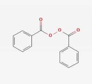 Benzoyl peroxide molecular structure