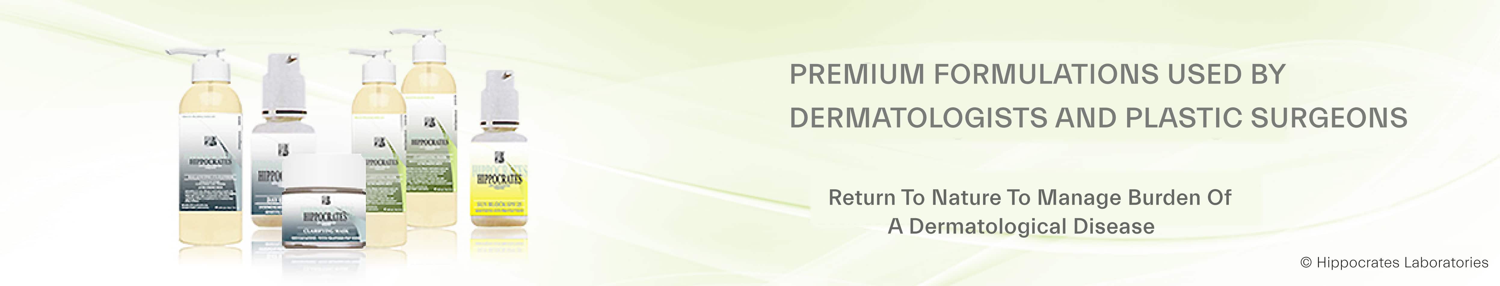 Dermatology anti aging skincare products